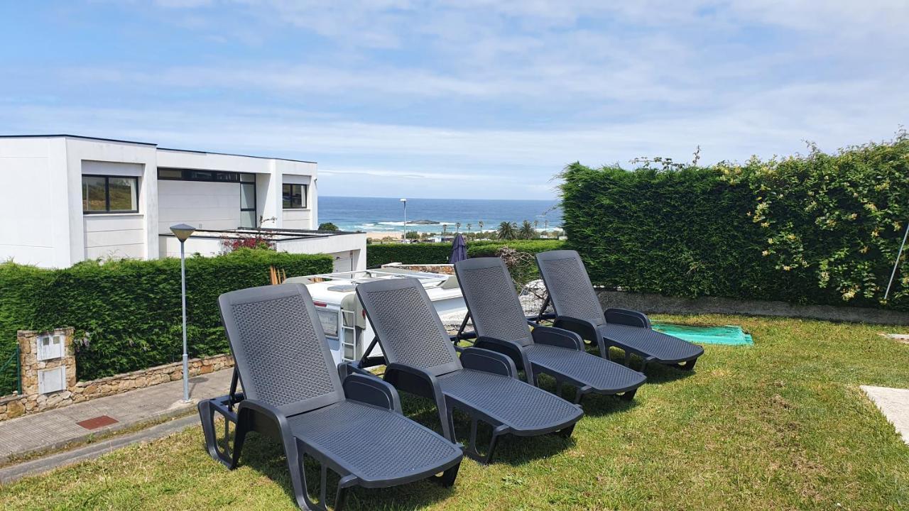 Modern 4 Double Bedroom Villa With Pool / Garden Valdoviño Eksteriør bilde