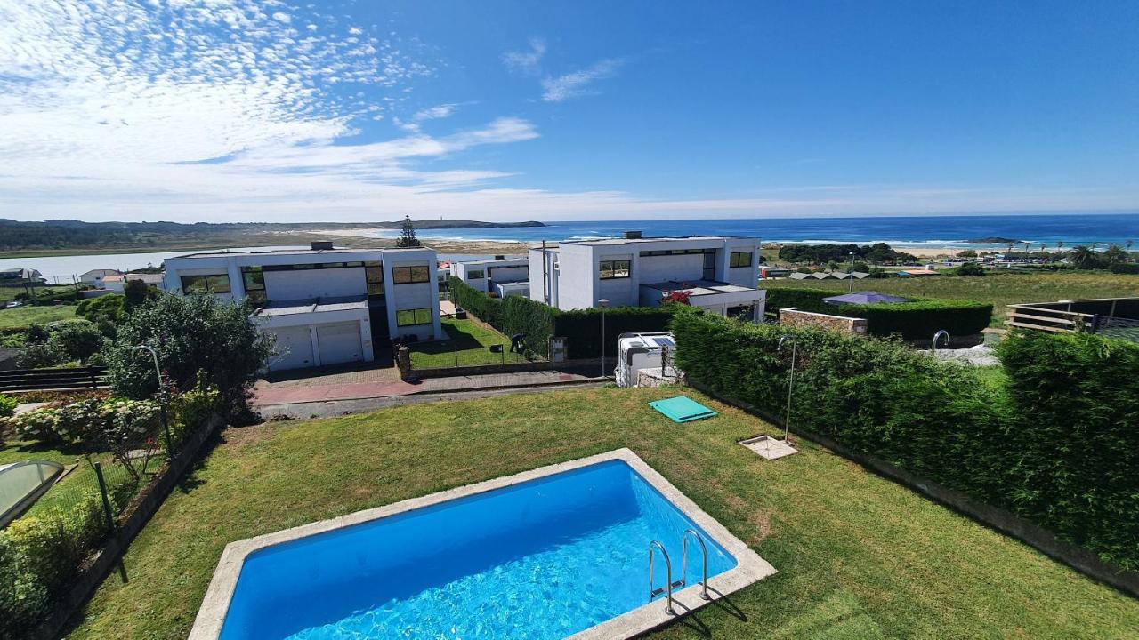 Modern 4 Double Bedroom Villa With Pool / Garden Valdoviño Eksteriør bilde