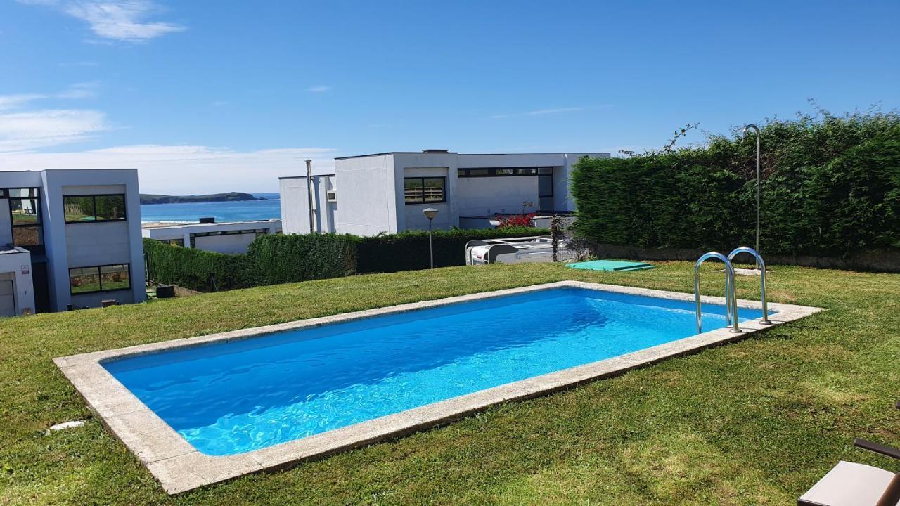 Modern 4 Double Bedroom Villa With Pool / Garden Valdoviño Eksteriør bilde