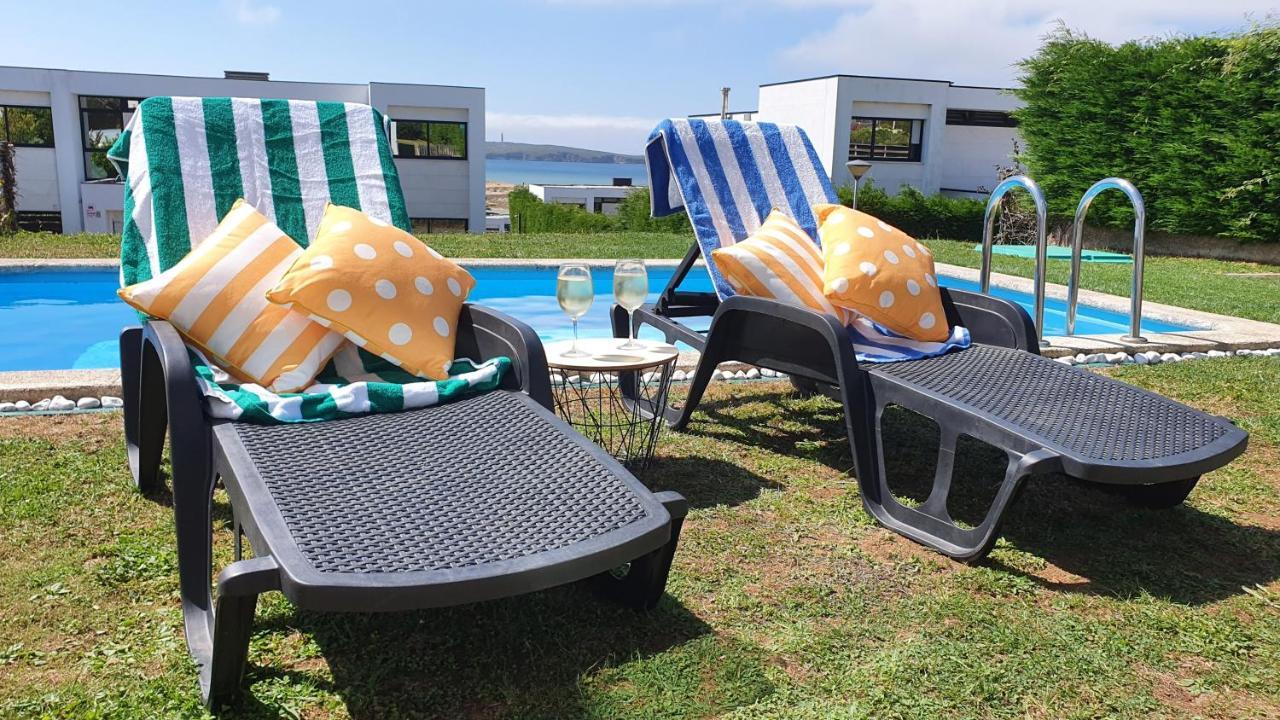 Modern 4 Double Bedroom Villa With Pool / Garden Valdoviño Eksteriør bilde